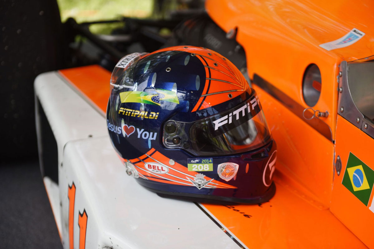 Fittipaldi Formula 1 helmet