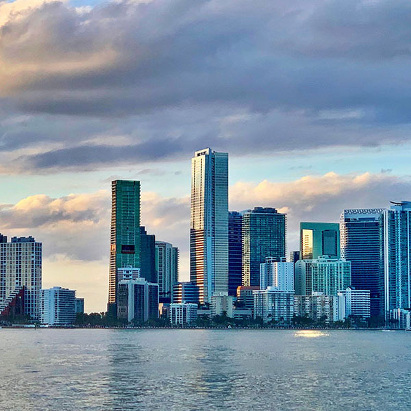 Key Biscayne skyline