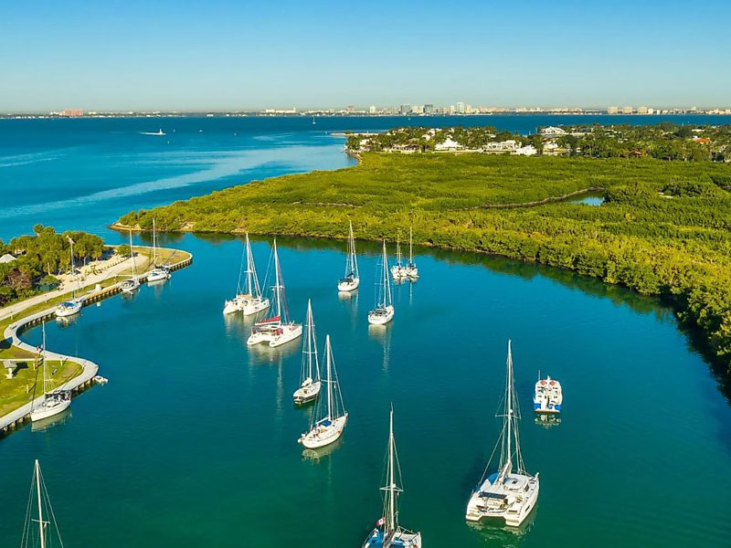 Boats in the bay